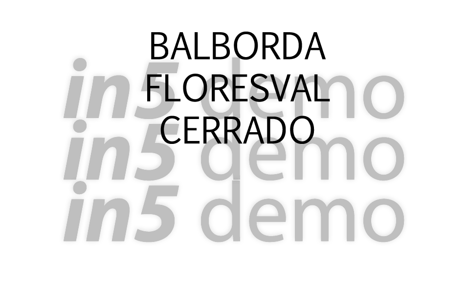  BALBORDA FLORESVAL CERRADO   